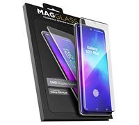 Magglass,Protector de pantalla de cristal templado para Samsung Galaxy S20 Plus, con sensor de huellas dactilares en pantalla, UHD transparente, resistente a los arañazos (compatible con la funda)