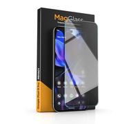 magglass Protector de pantalla de privacidad de vidrio templado para Google Pixel 9/9 Pro (compatible con desbloqueo de huellas dactilares) con aplicador de alineación fácil de instalar (6.3 pulgadas)