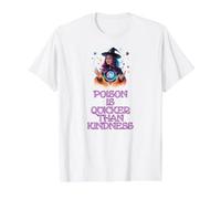 Magia de brujería No me Hagas deletrear bondad Bruja Vibe Camiseta gráfica económica, Hombre, Blanco, XL