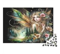 Magia del Bosque de Hadas Puzzles 1000 Piezas Papel Reciclado para Adultos Puzzle para Adultos Juego Familiar Divertido y desafiante Actividad Divertida para casa Excelente Idea de Regalo