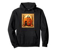 Magia escénica de Halloween Pumpkin House Sudadera con Capucha