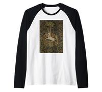 Magia Hermoso Lindo Unicornio Fantasía Amor Jardín Cabal Camiseta Manga Raglan