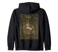 Magia Hermoso Lindo Unicornio Fantasía Amor Jardín Cabal Sudadera con Capucha