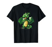 Magia Irlandesa con Este dragón Festivo de San Patricio Camiseta