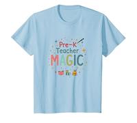 Magia para Maestros de prekínder: inspiración Brillante en el Aula Camiseta, Niños, Azul Bebé, 3 años