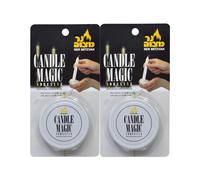 Magia para velas Ner Mitzvah - Adhesivo para cera de velas - Pegamento para velas - Ayuda a asegurar las velas en el soporte - Paquete de 2