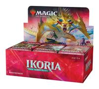 Magia: The Gathering Ikoria: Box Booster Booster de Draft Lair of Behemoths | 36 paquetes de refuerzo de draft (540 tarjetas + topper de caja) | Sell