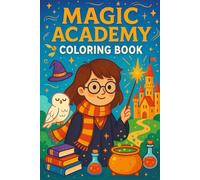 Magic Academy Coloring Book