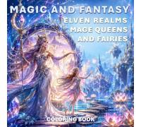 MAGIC AND FANTASY: Elven Realms, Mage Queens and Fairies - Coloring Book (MAGIC AND FANTASY - Coloring Books)