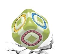 Magic Bean Cube - Magic Bean Rotating Dice Fidget Toy, Sorcery Dome Special Shape Block Ball Game, Gift For Kids Age 3 For Christmas New Year, Educational Rotating Puzzle | Stress Relief Toy