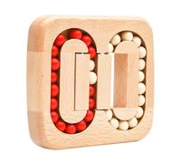 Magic Bean Puzzle - Tablero dinámico, bola móvil, diseño ingenioso, juguete de habilidad con estructura de laberinto para estudiantes, oficina, sala de estar, recuperación del aprendizaje