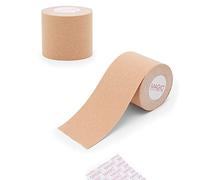 MAGIC BODYFASHION Caramelo autoadhesivo, banda de pecho transpirable y agradable para la piel para un levantamiento instantáneo del pecho y aspecto sin espalda para mujeres
