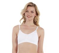 Magic Bodyfashion Comfort Bra Spaghetti Straps Sujetador sin Aros, Blanco (White 4200), Medium para Mujer