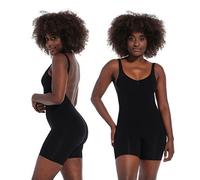 Magic Bodyfashion Low Back Bodysuit Bodi modeladora, Black, S para Mujer