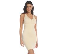 MAGIC Bodyfashion Low Black/ Low Front Dress L Beige