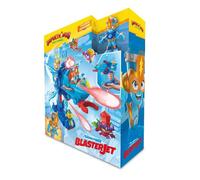 MagicBox Vehículo multi-acción SUPERTHINGS KAZOOM Power Blaster Jet, incl. Kid Kazoom y 6 proyectiles