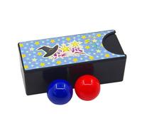 Magic Box for Kids, Changeable Magician Prop, Interactive Red to Blue Ball Trick, Sturdy Versatile Close Up Show Gimmick for Children and Adults 7 Inch
