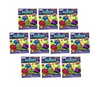 Magic Box Int. ZOMLINGS in the Town Zom Mobile & Crystal Zomling Blind Party Suprise Bag Pack de 10 - Serie 4
