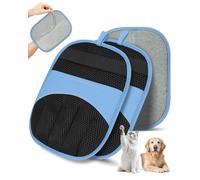 Magic Brush Glove - Guantes de pelo de mascotas, paquete de 2 guantes de eliminación electrostática para perros y gatos, The Magic Brush Pure Path Yomi, necesidades de aseo de mascotas, removedor de