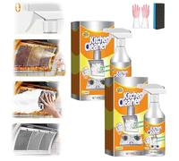 Magic Brush Pro Spray Cleaner, 2025 New Magic Brush Pro Cleaner, 60ml Kitchen Foam Cleaners - Powerful Stain Removal, Multi-purpose Foam Cleanerfor Kitchens, Countertop, Range Hoods, Ovens (2Pcs)