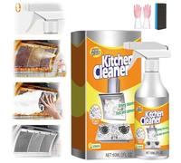 Magic Brush Pro Spray Cleaner, 2025 New Magic Brush Pro Cleaner, 60ml Kitchen Foam Cleaners - Powerful Stain Removal, Multi-purpose Foam Cleanerfor Kitchens, Countertop, Range Hoods, Ovens (1Pcs)