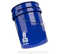 MAGIC BUCKET | Cubo de lavado de coche a mano azul | 5 US GALLONS aproximadamente 20 litros | Compatible con Grit Guard, Detail Guardz Dirt Lock, Chemical Guys Dirt Trap, Gamma Lids