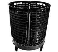 MAGIC BUCKET Scrub Wall 360 grados (4 piezas) en negro con Dirt Lock Negro Made by The Detail Guardz - Accesorio para lavar el coche