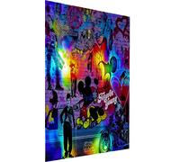 Magic Canvas Art WTD B8252 - Lienzo decorativo (1 pieza, 60 x 40 cm), diseño de Mickey & Minnie Mouse