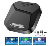 Magic Carplay Box, dispositivo mágico de transmisión para coche, Android 13 Wireless CarPlay AI Box con Netflix YouTube Play Store, 8 núcleos, 8 GB + 128 GB, solo compatible con coche con cable OEM