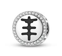 Magic Charms Plata de ley 925 Adinkra Okodee Mmowere Joyería Fit Pulsera Encanto étnico símbolos culturales regalos para mujeres