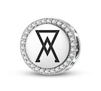 Magic Charms Plata de ley 925 Alchemy Arsenic Joyería Fit Pulsera Encanto étnico Cultural Símbolos Regalos para Mujeres