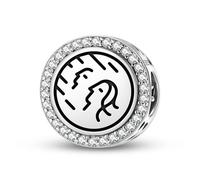 Magic Charms Plata de ley 925 antroposofía aries sello joyería Fit pulsera encanto étnico símbolos culturales regalos para mujeres