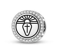 Magic Charms Plata de ley 925 antroposofía Libra Seal Joyería Fit Pulsera Encanto étnico símbolos culturales regalos para mujeres