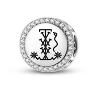 Magic Charms Plata de ley 925 Central América Shango joyas Fit pulsera encanto étnico símbolos culturales regalos para mujeres