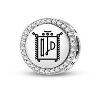 Magic Charms Plata de ley 925 Central America Silibo Joyería Fit Pulsera Encanto étnico Cultural Símbolos Regalos para Mujeres