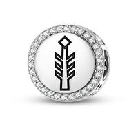 Magic Charms Plata de ley 925 Persa Árbol de la Vida Joyería Fit Pulsera encanto étnico símbolos culturales regalos para mujeres