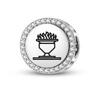 Magic Charms Plata de ley 925 Persa Atar Joyería Fit Pulsera Encanto étnico Cultural Símbolos Regalos para Mujeres