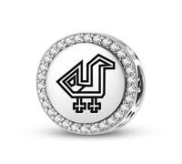 Magic Charms Plata de ley 925 persa pollo y gallo joyas Fit pulsera encanto étnico símbolos culturales regalos para mujeres