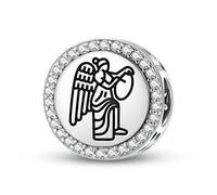 Magic Charms Plata de ley 925 Roman Empire Victory joyas Fit pulsera encanto étnico símbolos culturales regalos para mujeres