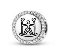 Magic Charms Plata de ley 925 Sami Bieggolmmai joyas Fit pulsera encanto étnico símbolos culturales regalos para mujeres