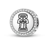 Magic Charms Plata de ley 925 Sumerian Geshtinanna joyas Fit pulsera encanto étnico símbolos culturales regalos para mujeres