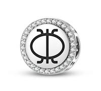 Magic Charms Pulsera de plata de ley 925 Adinkra Wawa Aba Fit pulsera encanto étnico símbolos culturales regalos para mujeres