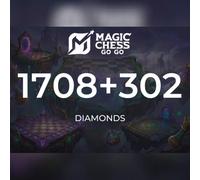 Magic Chess: Go Go - 1708 + 302 Diamonds Direct Top-Up - GLOBAL