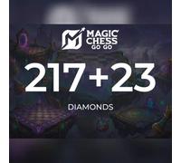 Magic Chess: Go Go - 217 + 23 Diamonds Direct Top-Up - GLOBAL