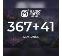 Magic Chess: Go Go - 367 + 41 Diamonds Direct Top-Up - GLOBAL