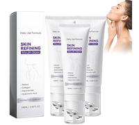 Magic Collagen Fullerene Neck Cream,Neck Skincare,reafirmante und reafirmante Halscreme Reduces Wrinkles & Double Chin,Elevate Your Neck Care Rutine, Deep Hydration Smooths Fine Lines (3 unidades)
