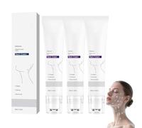 Magic Collagen Fullerene Neck Creams, Collagen Neck Cream with Collagen Peptides, Reduces Wrinkles & Double Chin, Elevate Your Neck Care Rutine, Deep Hydration Smooths Fine Lines (3pcs)