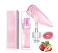 Magic Color Changing Lip Oil V2, Color Changing Lip Oil, Magic Color Changing Lip Gloss Oil V2 Cotton Candy, Hydrating Transparent Plumping Magic Lip Oil, 6ml (1 Pcs)