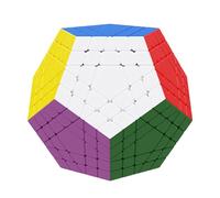 Magic Cube - 12 Lateral Dodecaedron Speed Cube Puzzle | Juguete De Juego De Cerebro Creativo Educativo para Niños Adultos, Desafío De Habilidad Lógica Juguete Spinner, Regalo De Mental