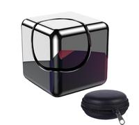 Magic Cube, Small Tabletop Spin Top, Educational Spinner Gyroscope, Portable Sensory Finger Cube Toy, Ideal for Developmental Play, Fine Motor Skills, Learning Tool, Multicolor